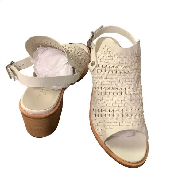 NWT Rag & bone ivory woven leather sandals size 5 - Picture 11 of 13